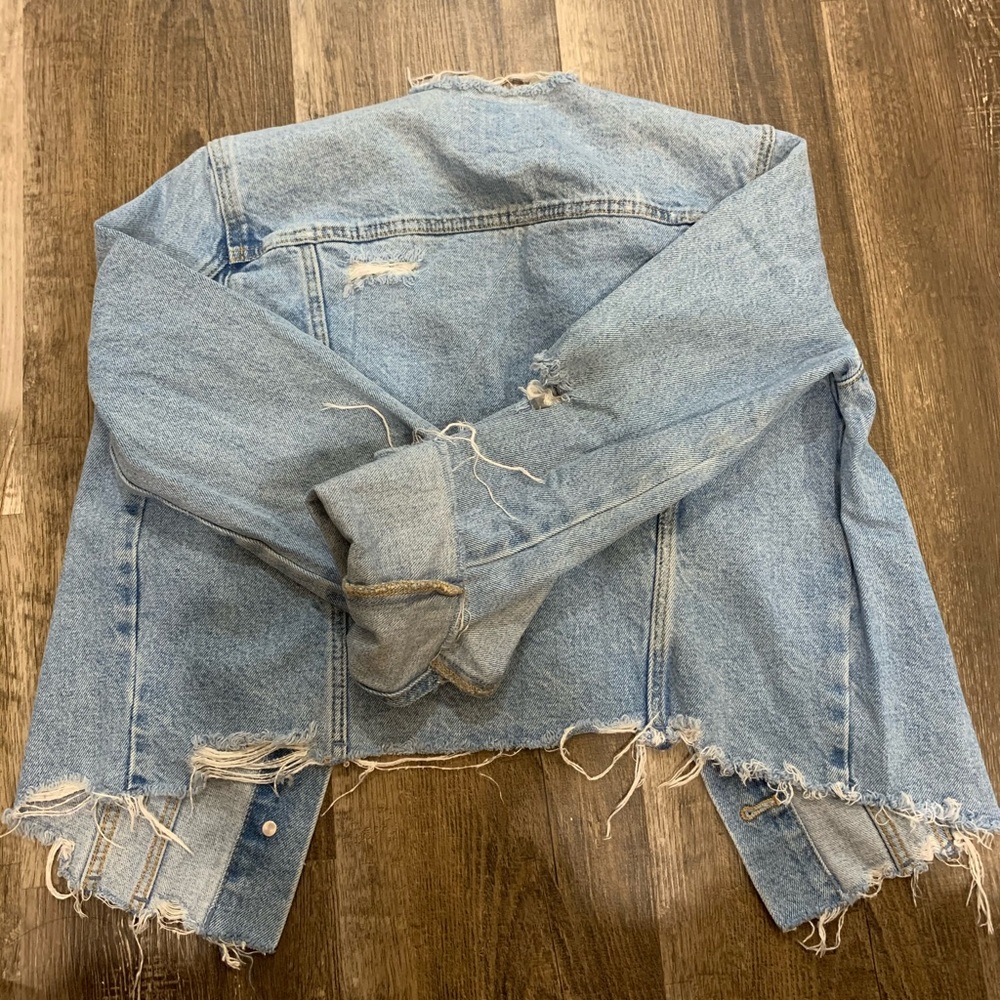 Zara Denim Jacket by TRF - Picture 3 of 4